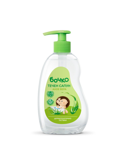 БОЧКО Течен сапун Алое Вера 410 мл