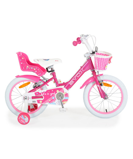 Детски велосипед 16 Cupcake розов