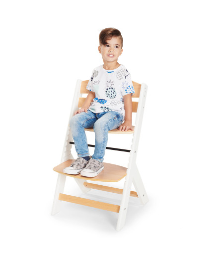 KinderKraft столче за хранене ENOCK чисто бяло KKKENOCWHTF
