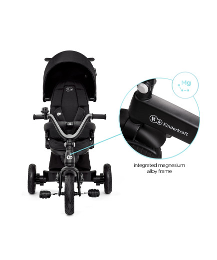 KinderKraft EASYTWIST черна триколка KREASY00BLK0000