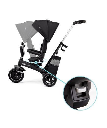 KinderKraft EASYTWIST черна триколка KREASY00BLK0000