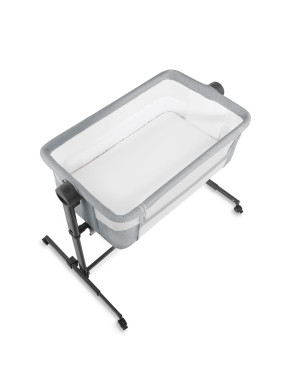 KinderKraft NESTE UP 2 бебешка кошара LIGHT GREY 2