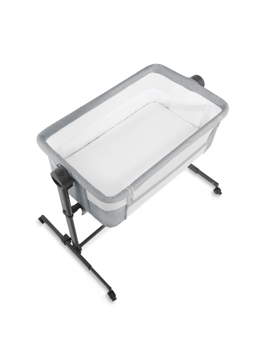 KinderKraft NESTE UP 2 бебешка кошара LIGHT GREY