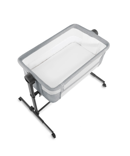 KinderKraft NESTE UP 2 бебешка кошара LIGHT GREY