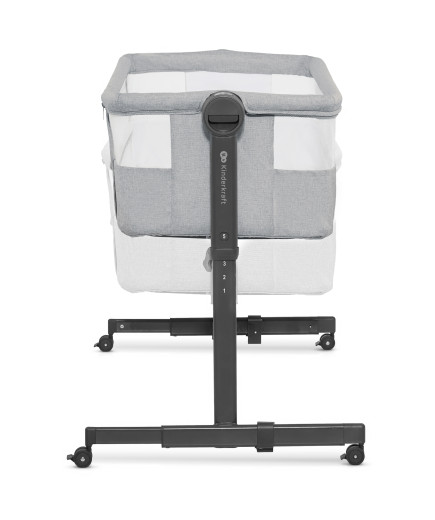 KinderKraft NESTE UP 2 бебешка кошара LIGHT GREY