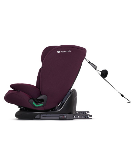 KinderKraft столче за кола ONETO3 I-Size CHERRY PEARL KCONE300RED0000
