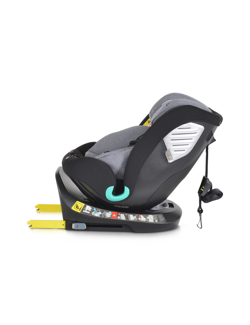 Стол за кола Quill 40-150см сив