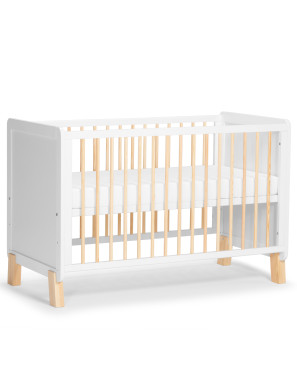 Kinderkraft NICO креватче бяло БЕЗ МАТРАК