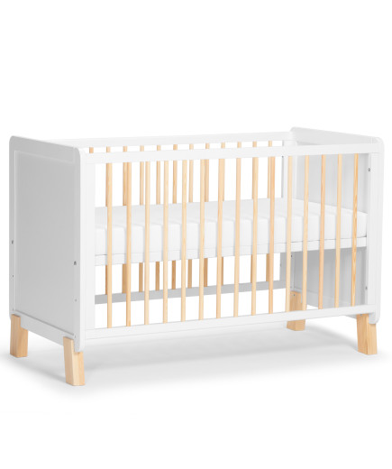 Kinderkraft NICO креватче бяло БЕЗ МАТРАК