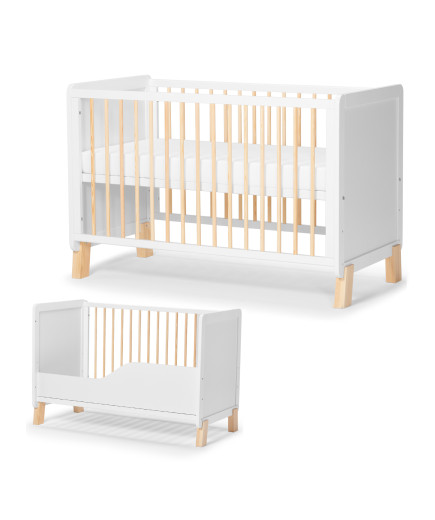 Kinderkraft NICO креватче бяло БЕЗ МАТРАК