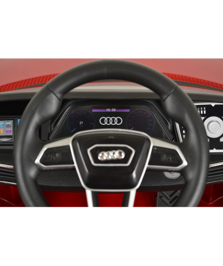 Акумулаторна кола Audi RS e-tron 717 червен металик