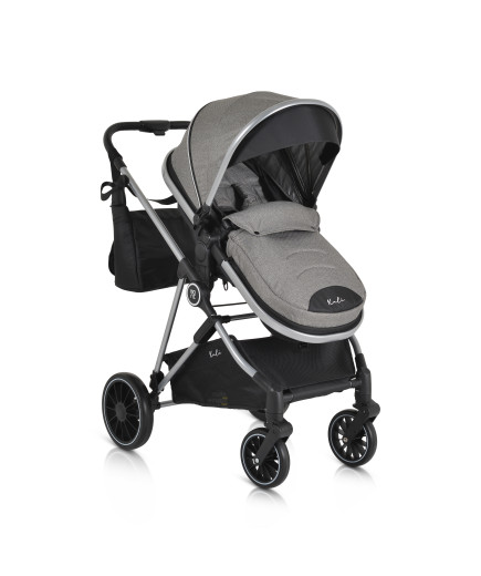 КОМБИНИРАНА ДЕТСКА КОЛИЧКА Kali сив