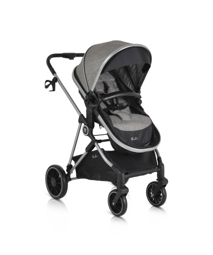 КОМБИНИРАНА ДЕТСКА КОЛИЧКА Kali сив