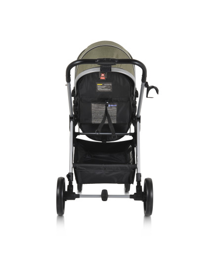 Комбинирана детска количка Kali маслиново-зелен