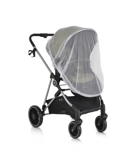 Комбинирана детска количка Kali маслиново-зелен