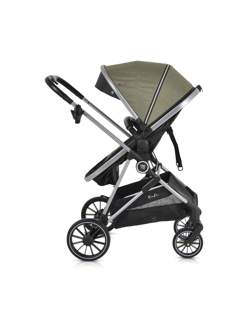 Комбинирана детска количка Kali маслиново-зелен