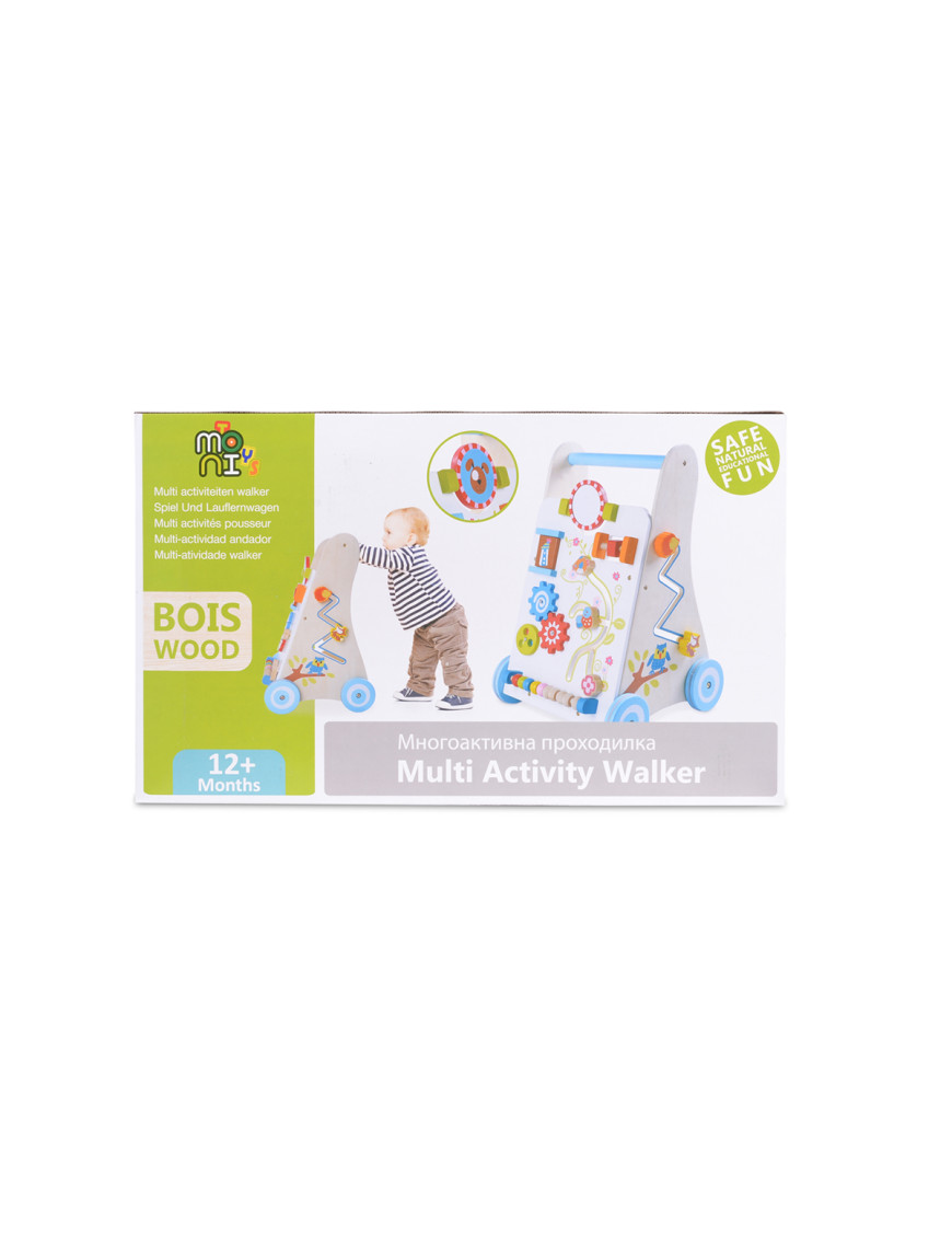 Дървена играчка за прохождане 2115