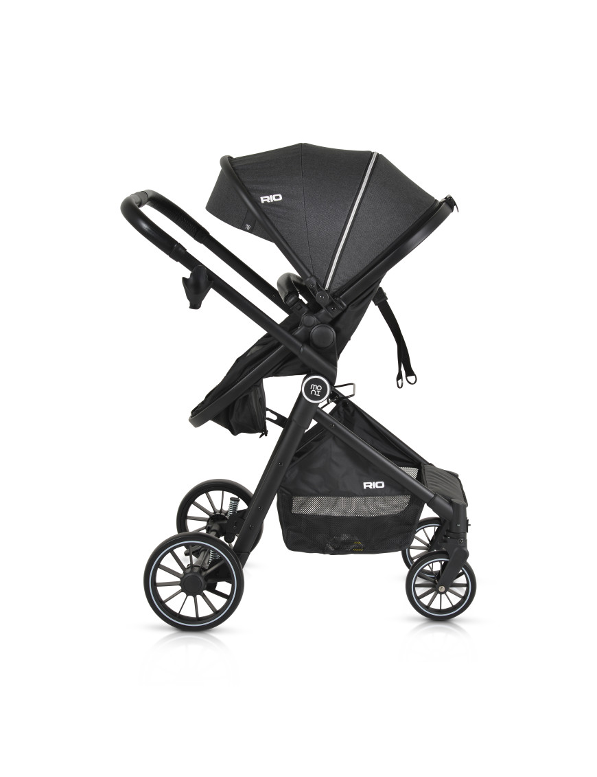 КОМБИНИРАНА ДЕТСКА КОЛИЧКА Rio черен