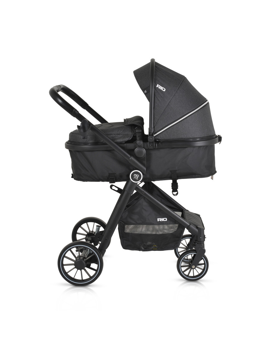 КОМБИНИРАНА ДЕТСКА КОЛИЧКА Rio черен