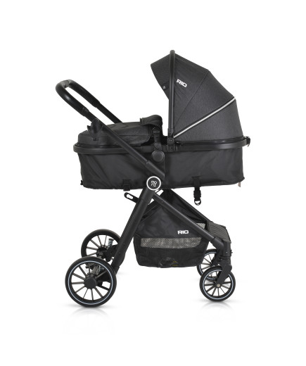 КОМБИНИРАНА ДЕТСКА КОЛИЧКА Rio черен