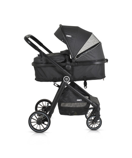 КОМБИНИРАНА ДЕТСКА КОЛИЧКА Rio черен