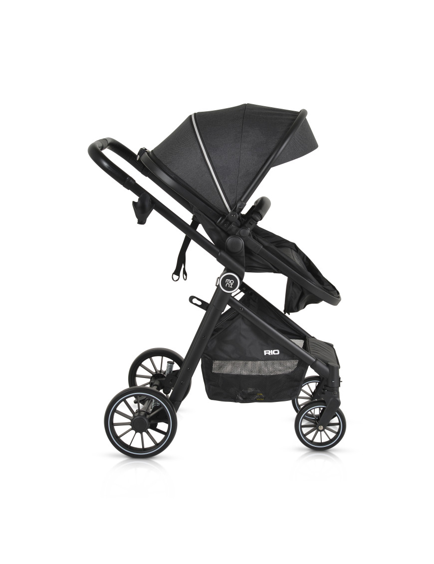 КОМБИНИРАНА ДЕТСКА КОЛИЧКА Rio черен