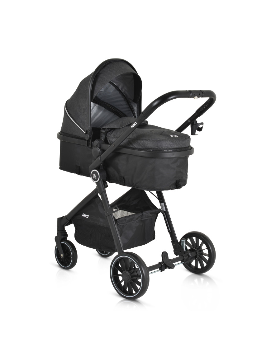 КОМБИНИРАНА ДЕТСКА КОЛИЧКА Rio черен