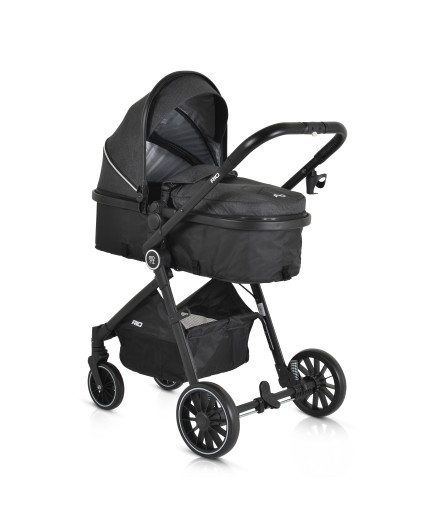 КОМБИНИРАНА ДЕТСКА КОЛИЧКА Rio черен