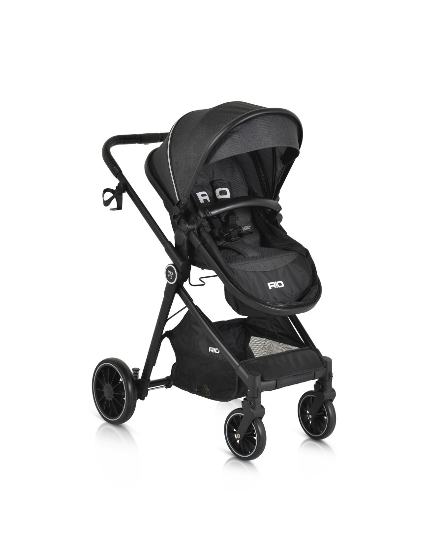 КОМБИНИРАНА ДЕТСКА КОЛИЧКА Rio черен