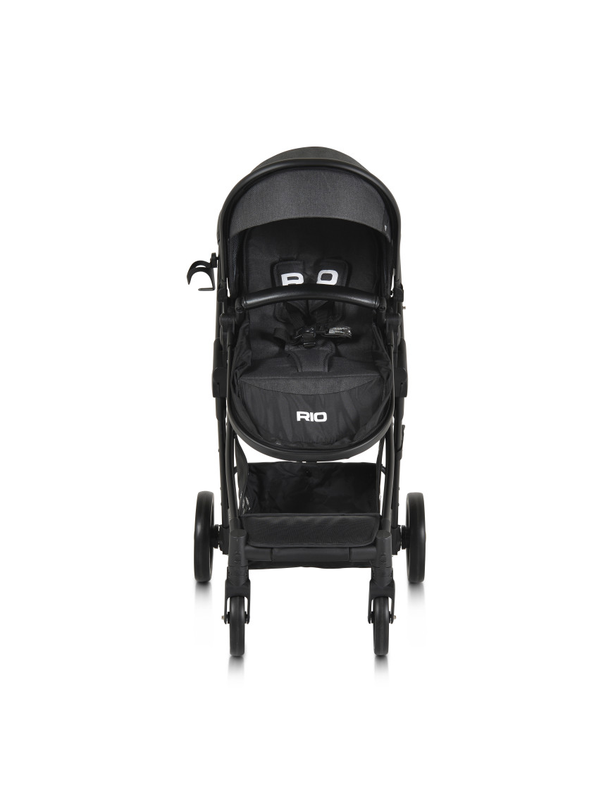 КОМБИНИРАНА ДЕТСКА КОЛИЧКА Rio черен