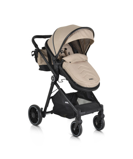 КОМБИНИРАНА ДЕТСКА КОЛИЧКА RIO каки