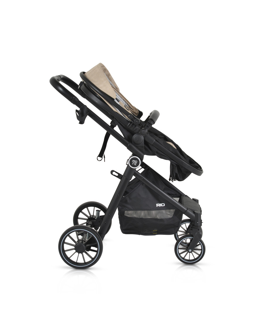 КОМБИНИРАНА ДЕТСКА КОЛИЧКА RIO каки