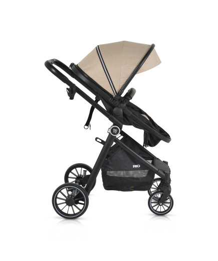 КОМБИНИРАНА ДЕТСКА КОЛИЧКА RIO каки