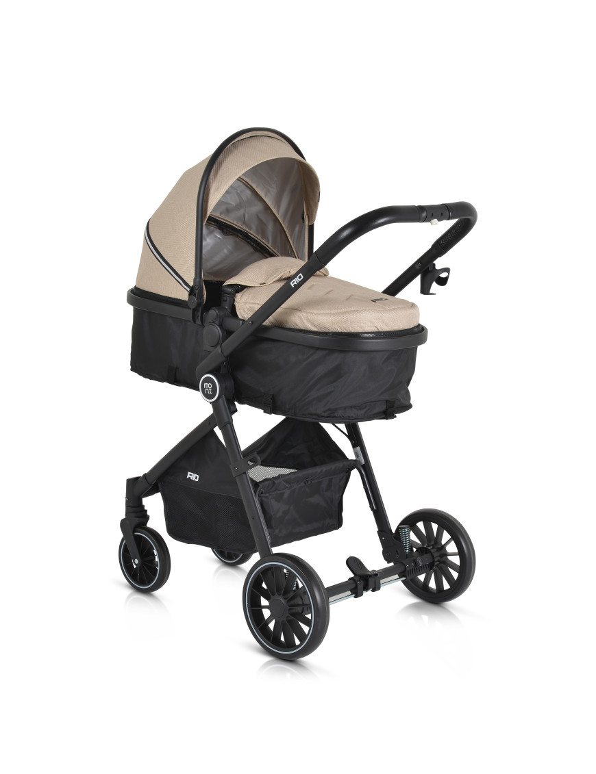 КОМБИНИРАНА ДЕТСКА КОЛИЧКА RIO каки