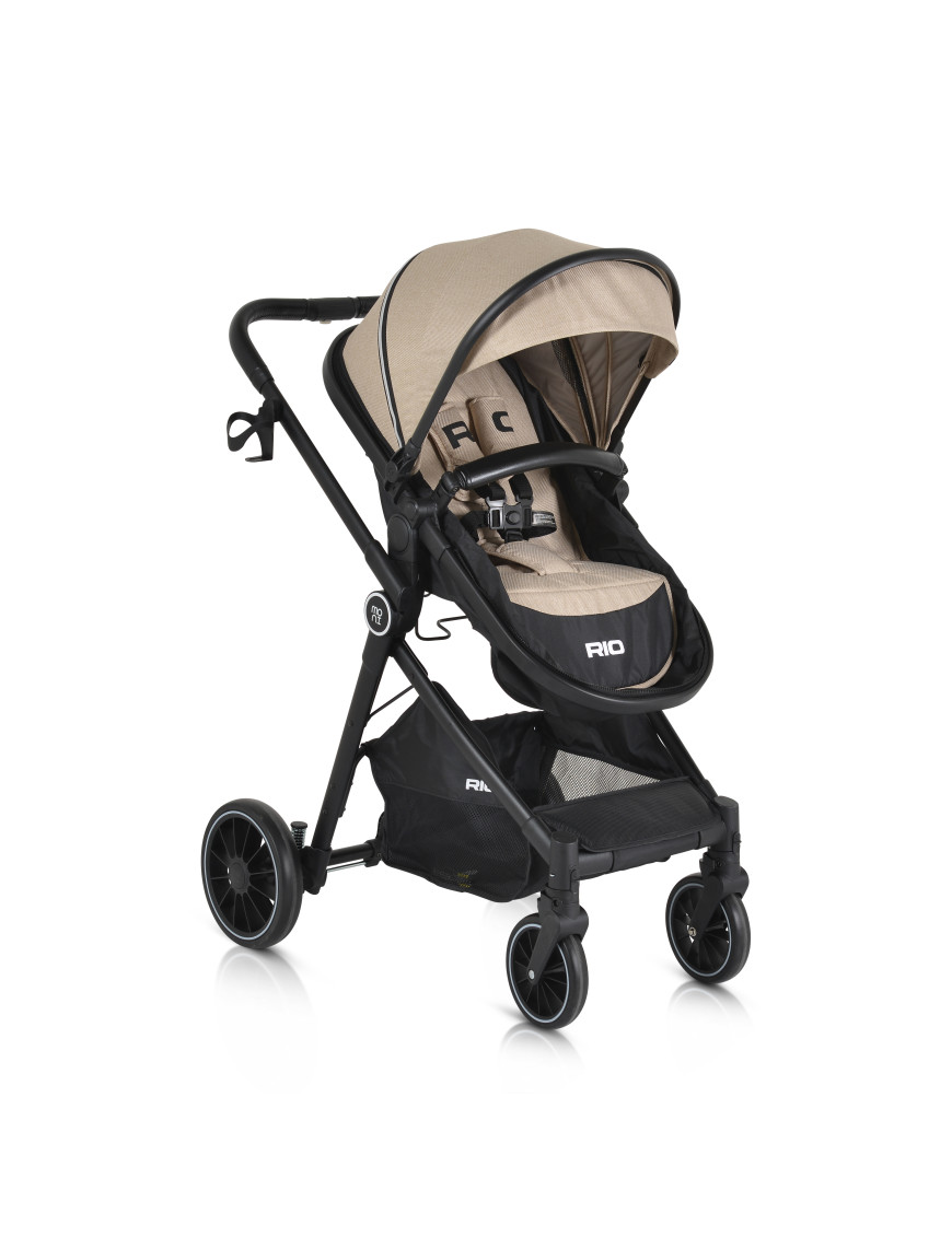 КОМБИНИРАНА ДЕТСКА КОЛИЧКА RIO каки