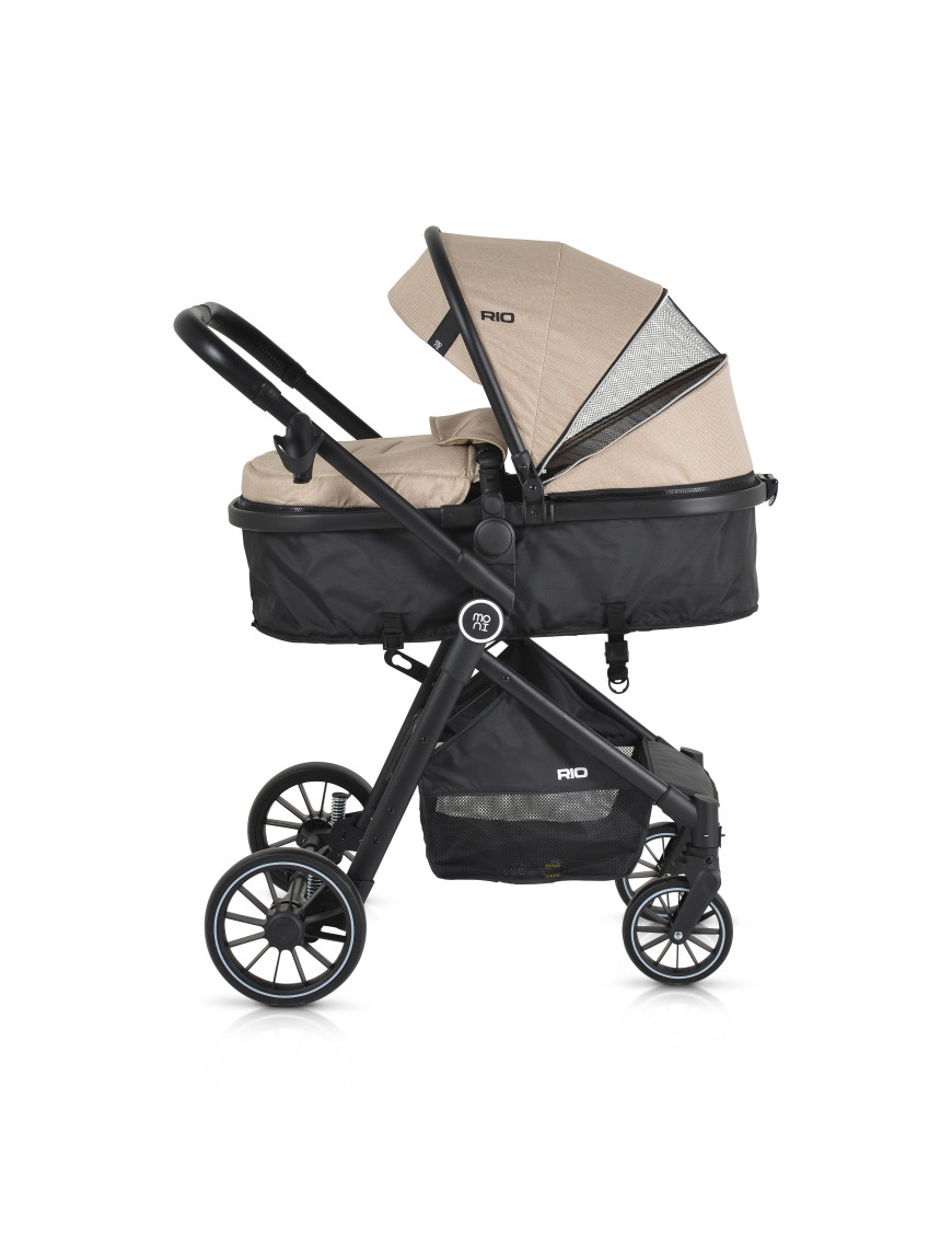 КОМБИНИРАНА ДЕТСКА КОЛИЧКА RIO каки