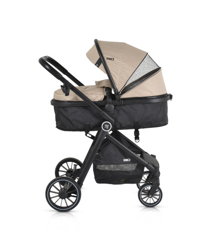 КОМБИНИРАНА ДЕТСКА КОЛИЧКА RIO каки