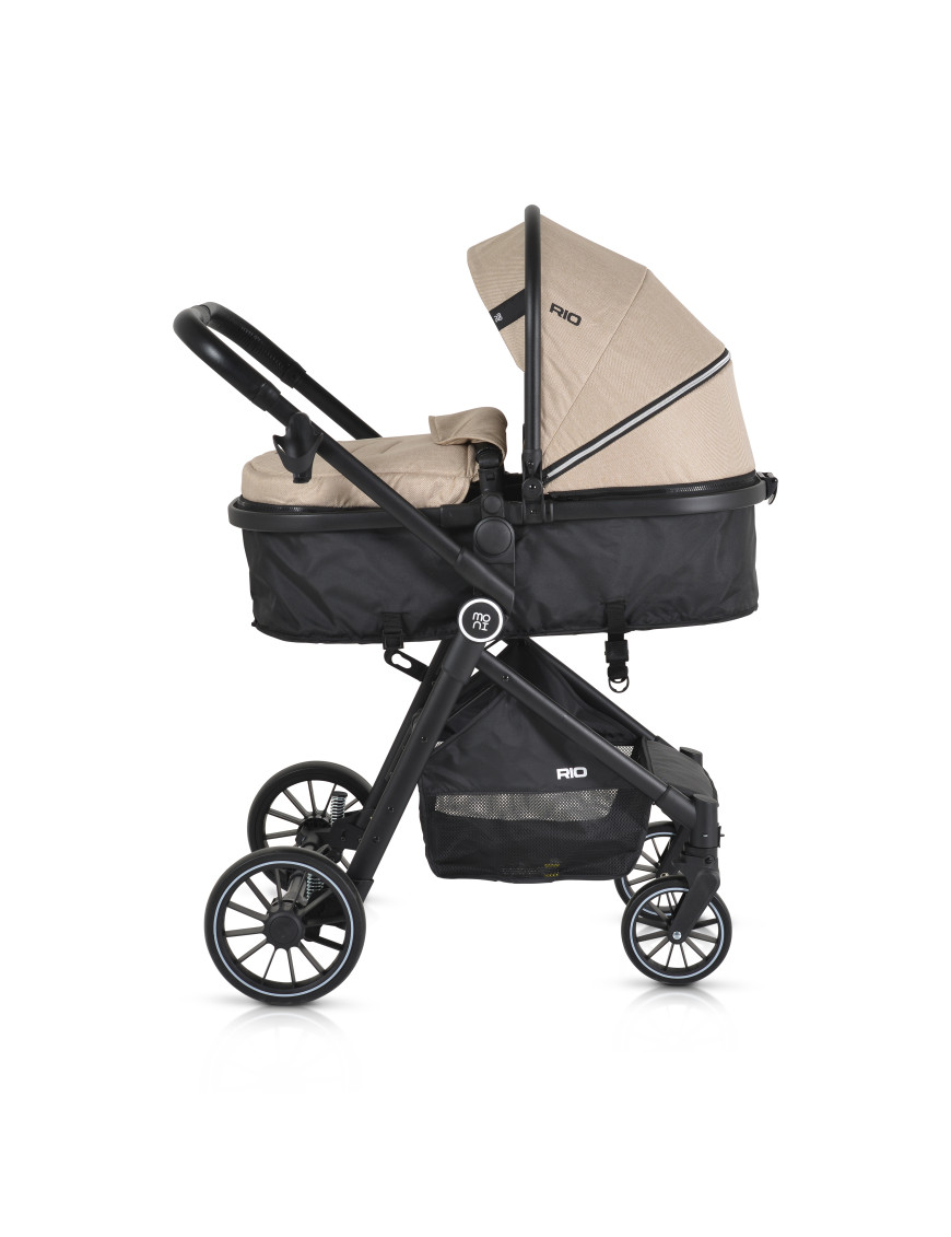 КОМБИНИРАНА ДЕТСКА КОЛИЧКА RIO каки