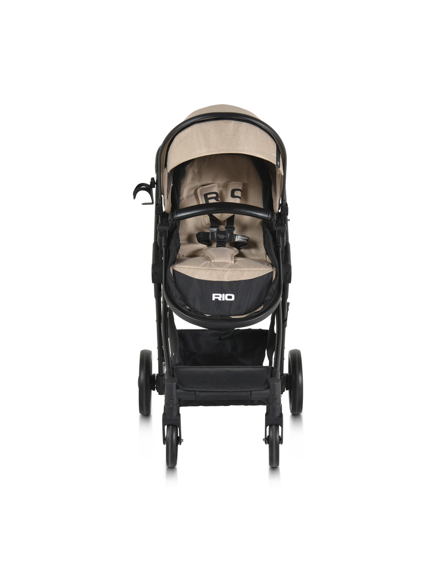 КОМБИНИРАНА ДЕТСКА КОЛИЧКА RIO каки