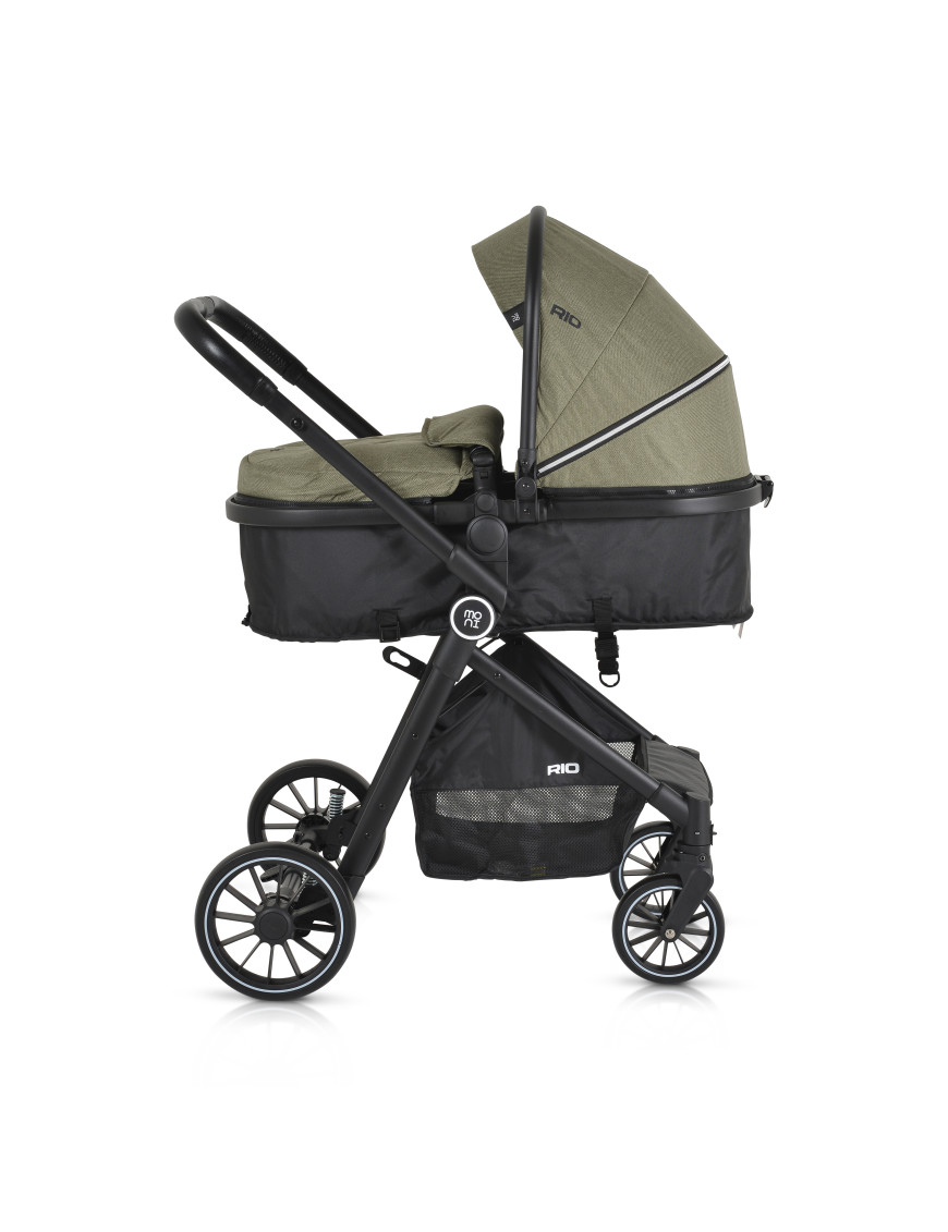 КОМБИНИРАНА ДЕТСКА КОЛИЧКА RIO зелен