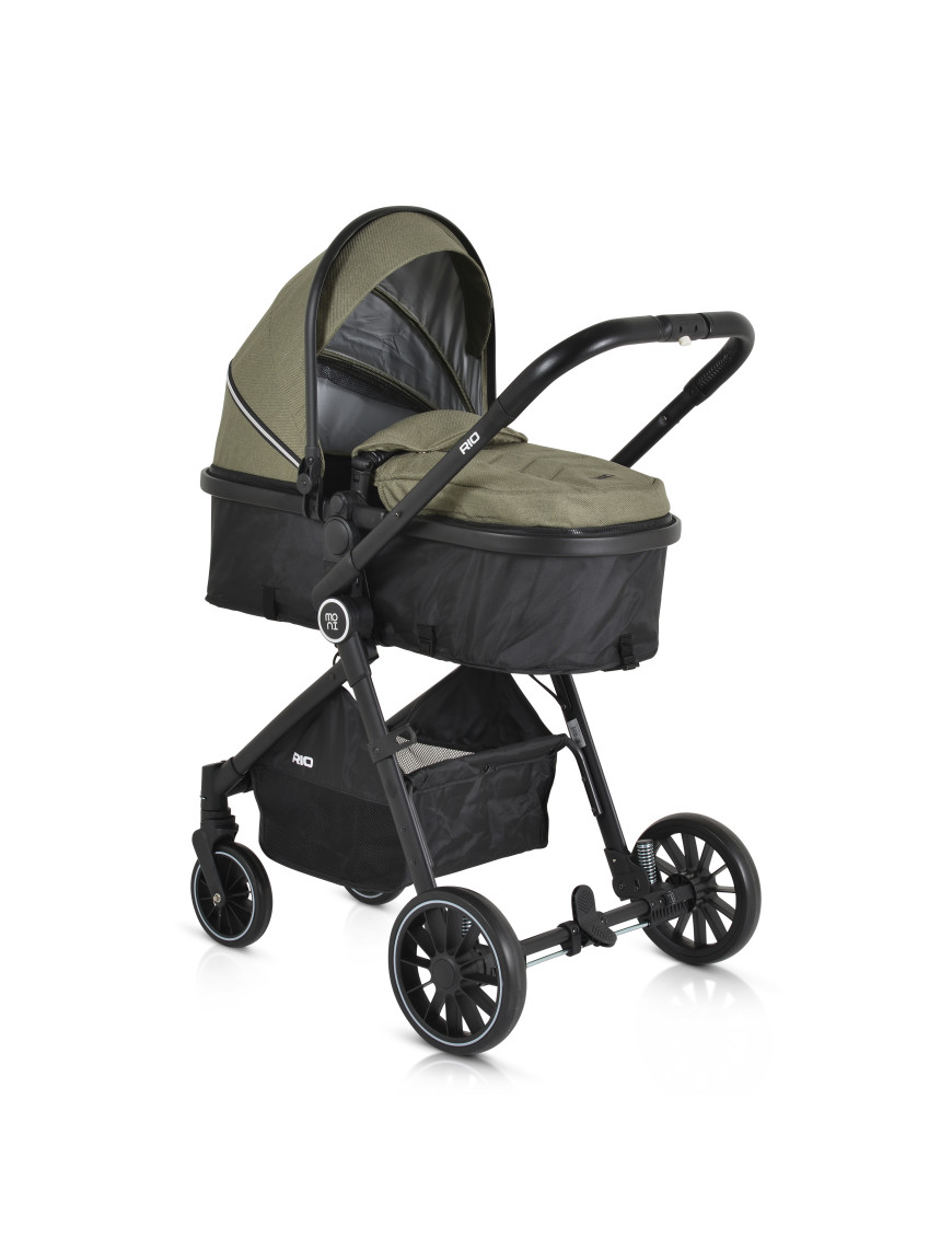 КОМБИНИРАНА ДЕТСКА КОЛИЧКА RIO зелен