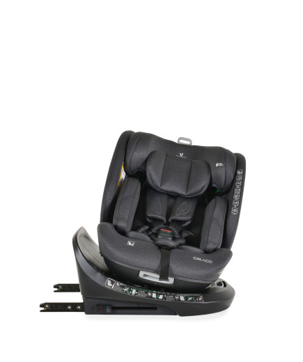 Стол за кола Draco 40-150см черен