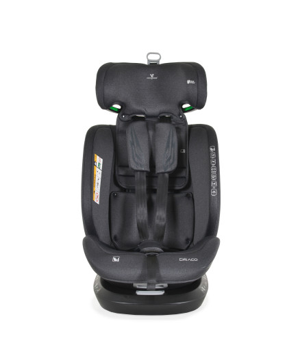 Стол за кола Draco 40-150см сив