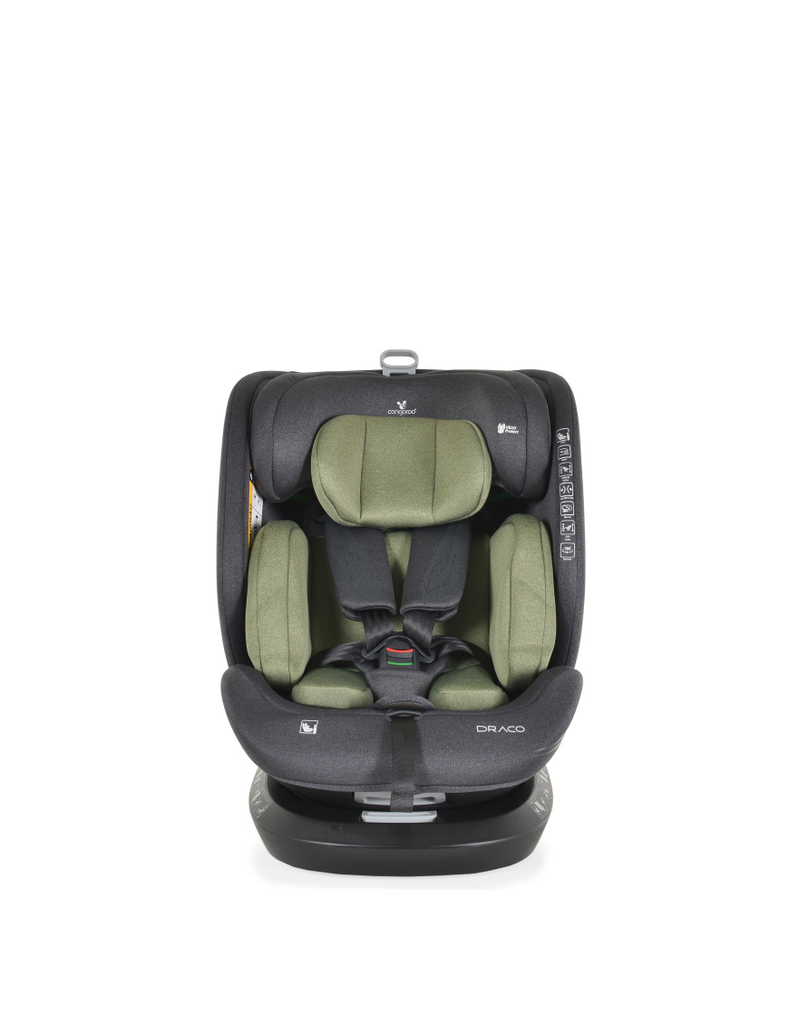 Стол за кола Draco 40-150см маслинено зелено