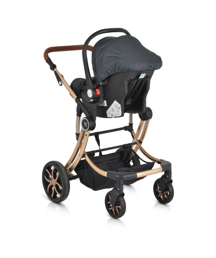 Стол за кола Trio 40-87см бежов