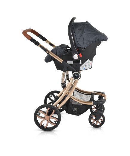 Стол за кола Trio 40-87см розов