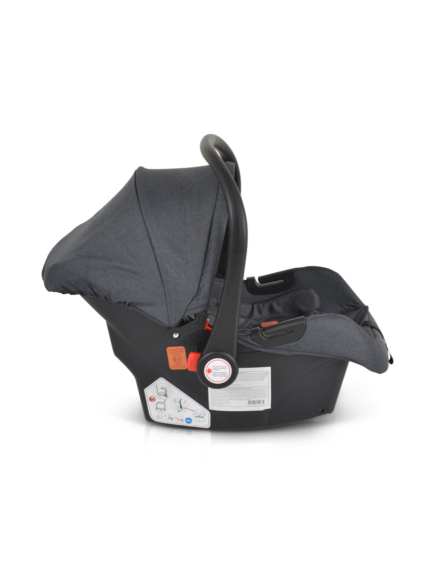 Стол за кола Trio 40-87см черен