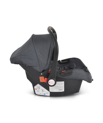 Стол за кола Trio 40-87см черен