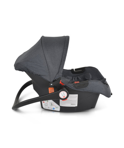 Стол за кола Trio 40-87см черен