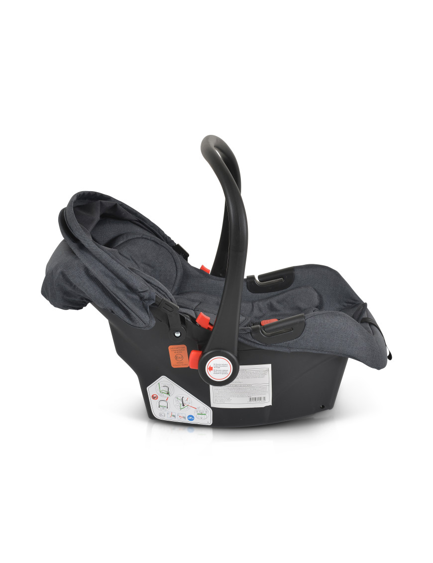 Стол за кола Trio 40-87см черен